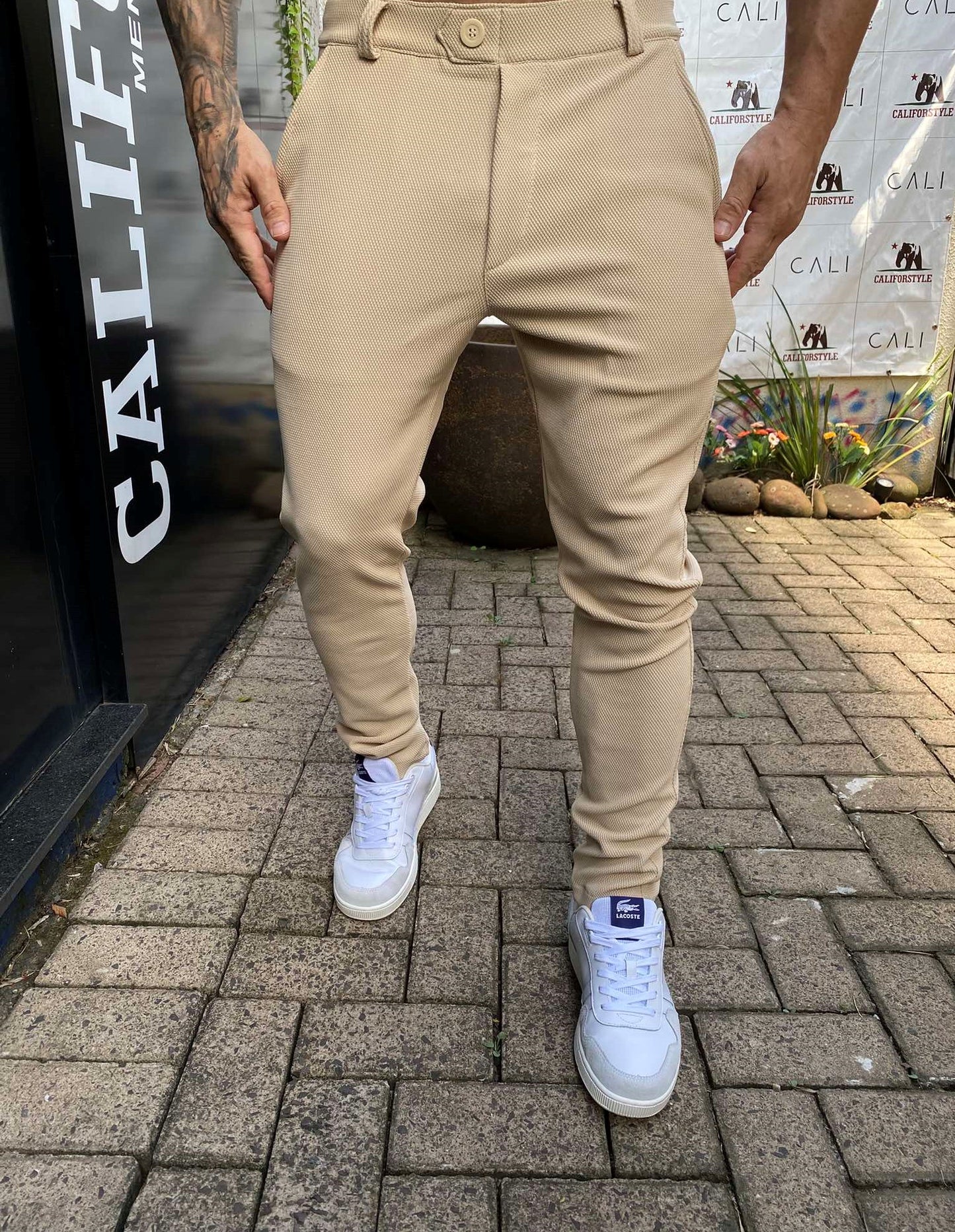 Calça Alfaiataria Premium Bege