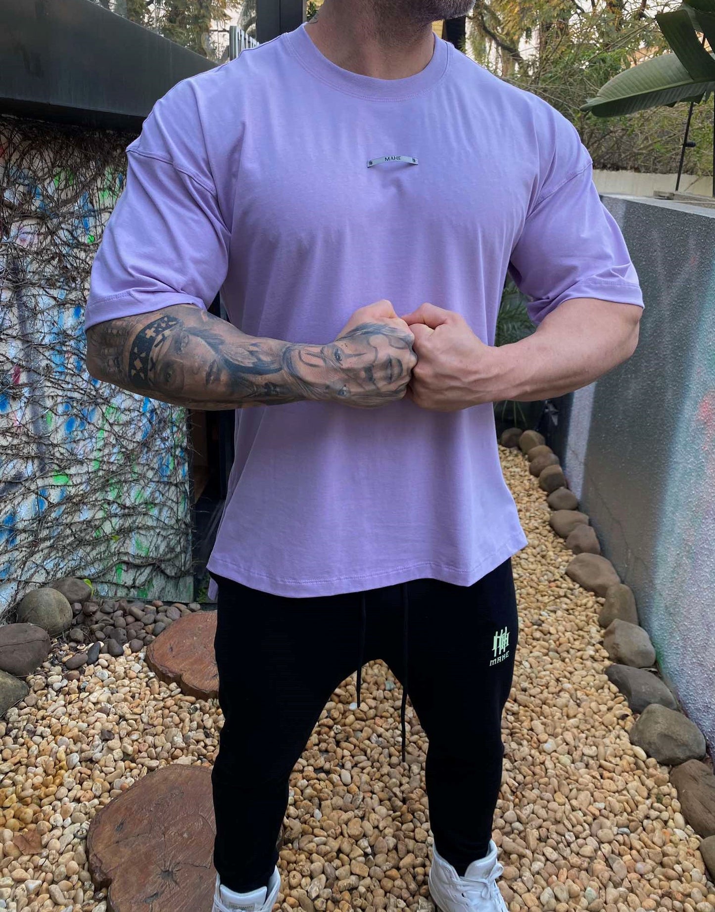 Camiseta Oversized Lavander