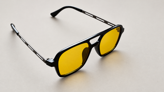 Óculos Vincit Black Lentes Âmbar
