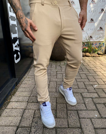 Calça Alfaiataria Premium Bege