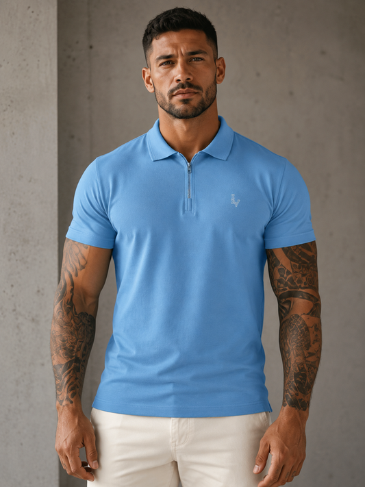 Camiseta Polo LV Blue