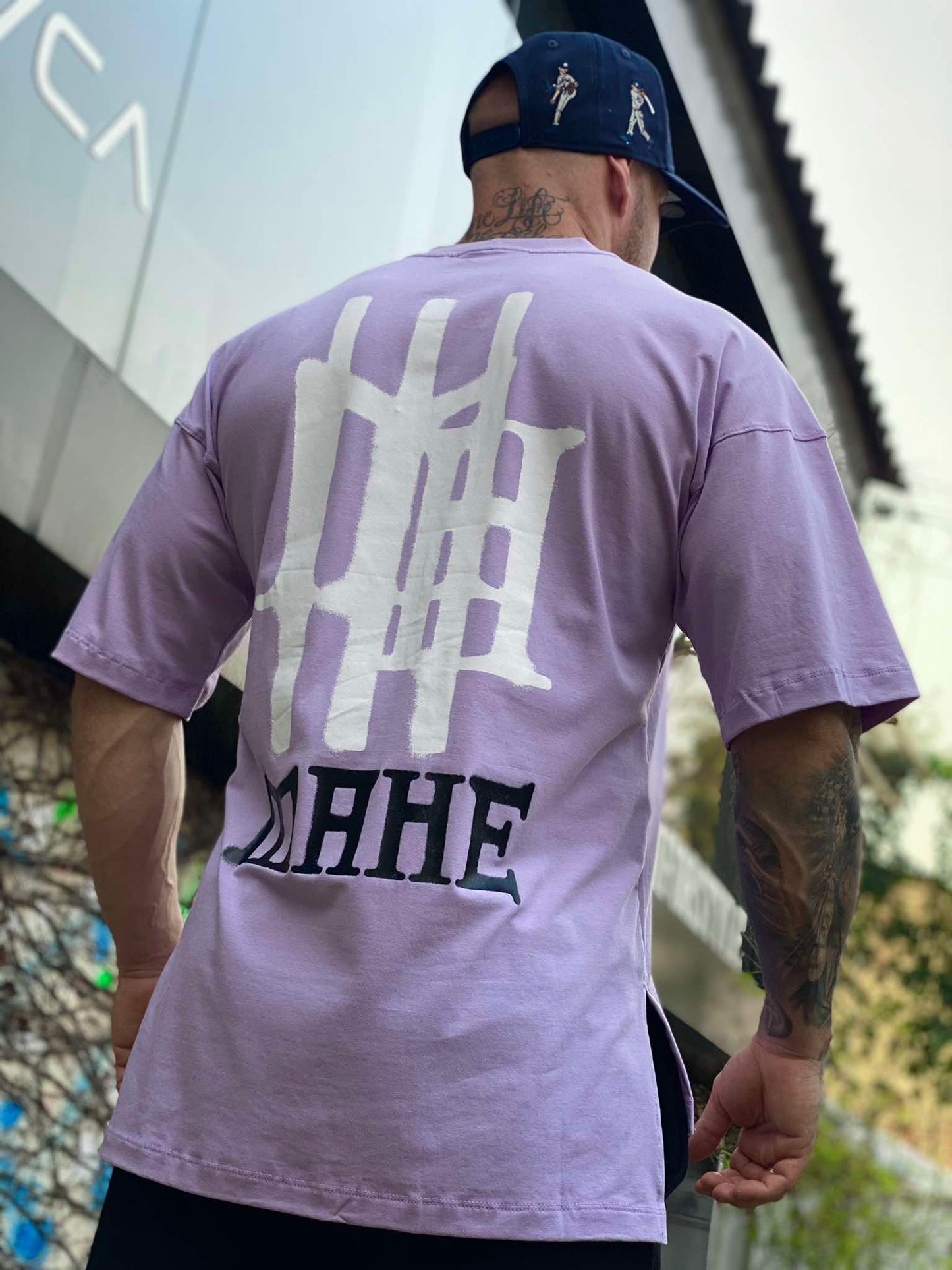 Camiseta Oversized Lavander