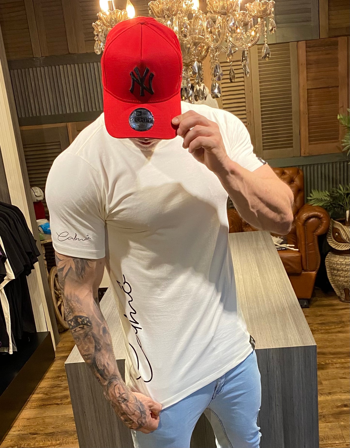 Camiseta Calmô Off White II