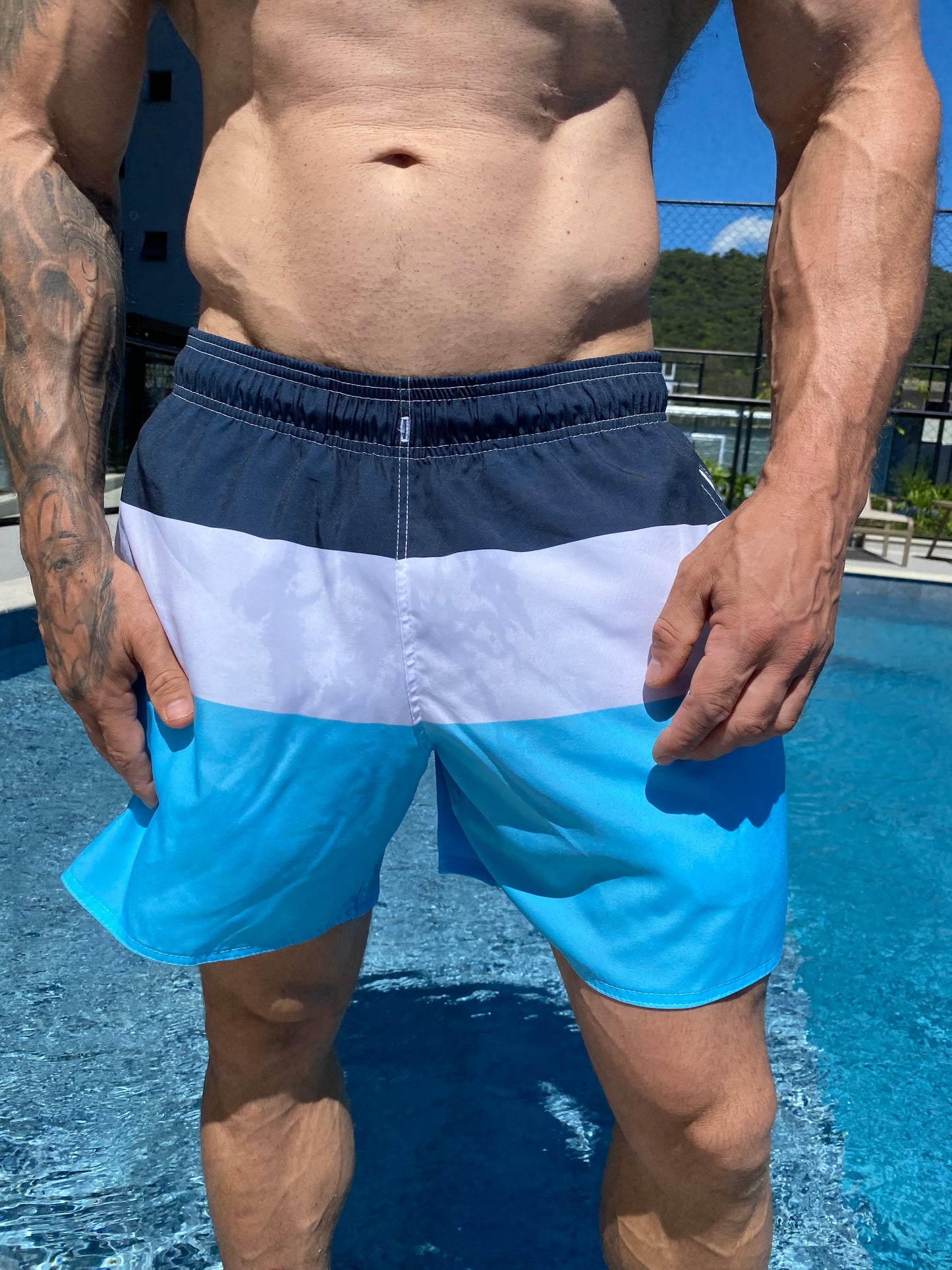 Shorts Praia- Secagem rápida