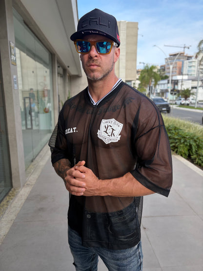 Camiseta Oversized Soccer Black
