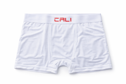 Cueca Cali Branca Vermelha