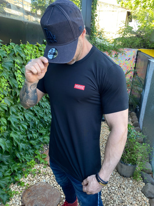 Camiseta Mahe Black Red Sensor