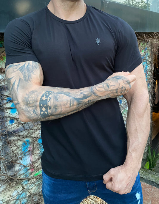 Camiseta Black Algodão Egípcio