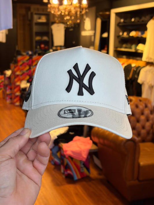 Boné New Era NY Eframe White