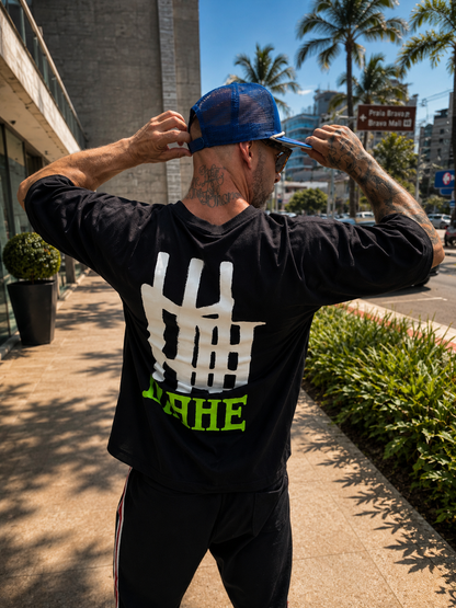 Camiseta Mahe Over Spray Paint White