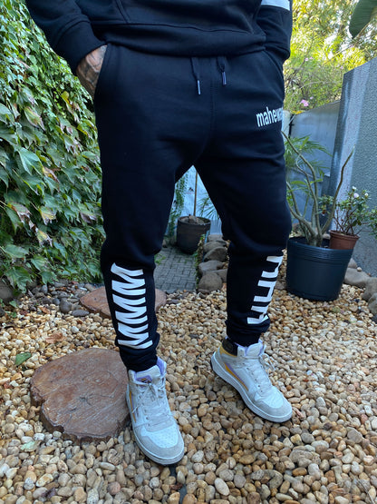 Conjunto Moletom Mahe Black White