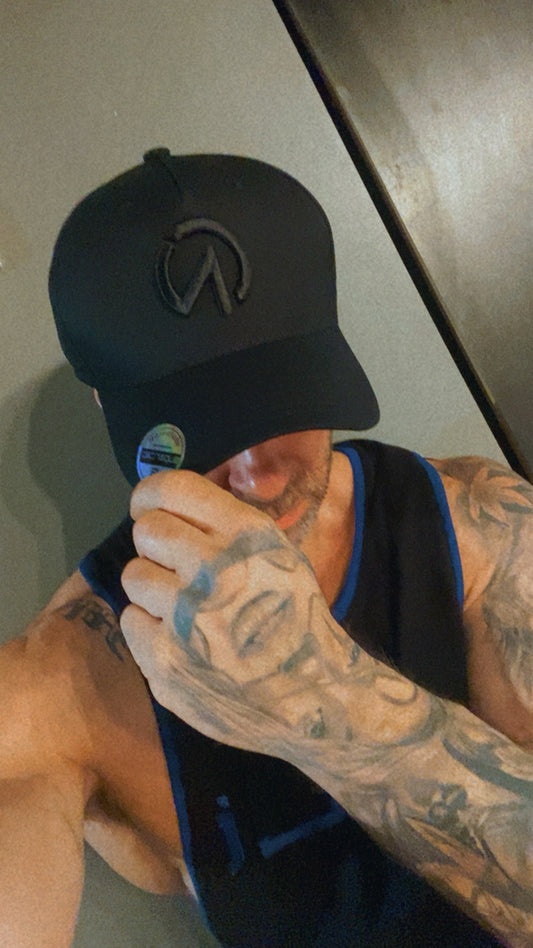 Boné Cosa Nostra Aba Curva Black