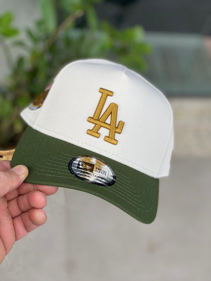Boné New Era LA Eframe Gold Green