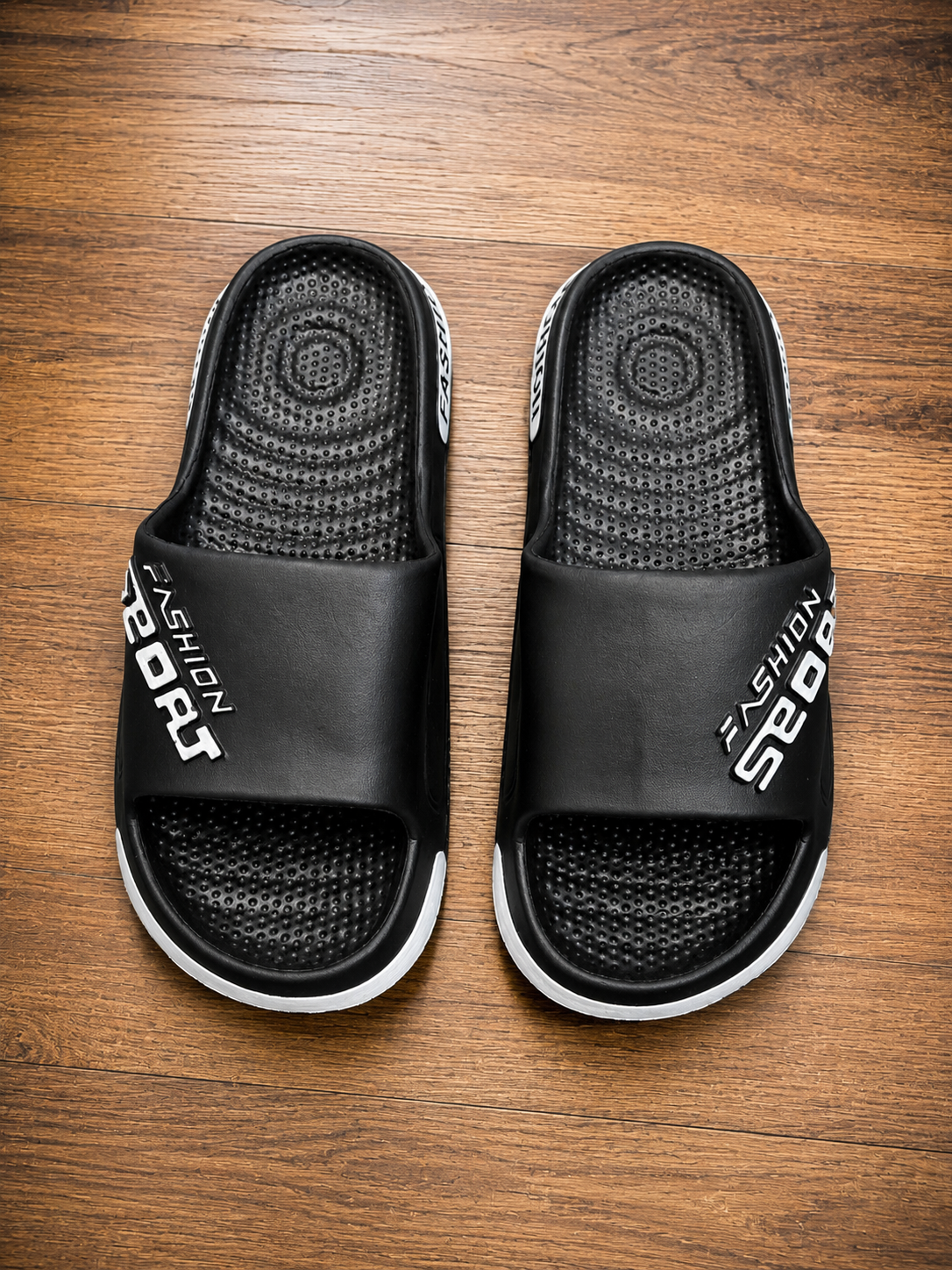 Chinelo Nuvem Black White 87 gramas