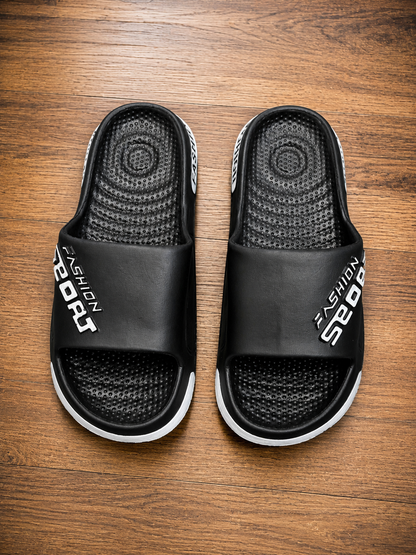 Chinelo Nuvem Black White 87 gramas