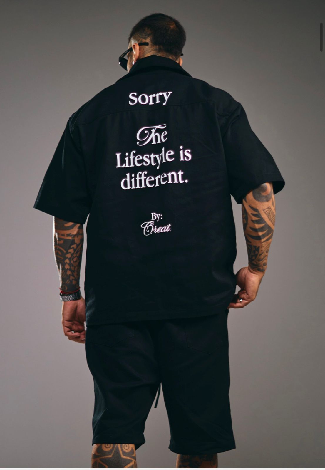 CONJUNTO OVER Diferente Black