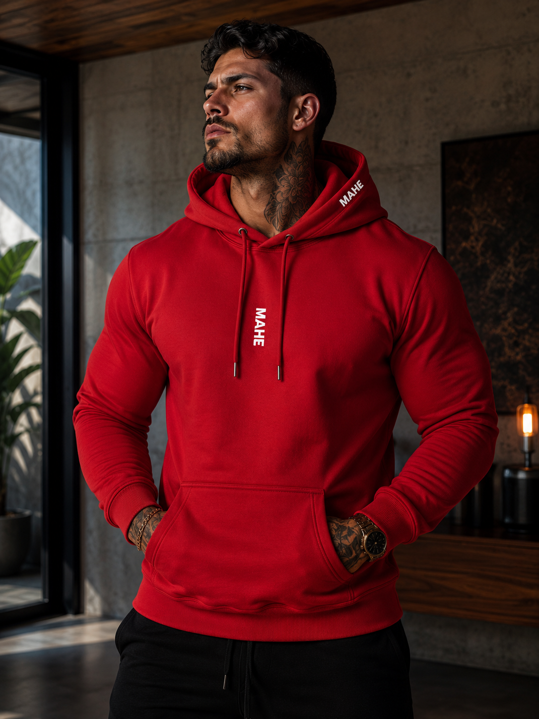 Moletom Mahe Essential Hoodie Red