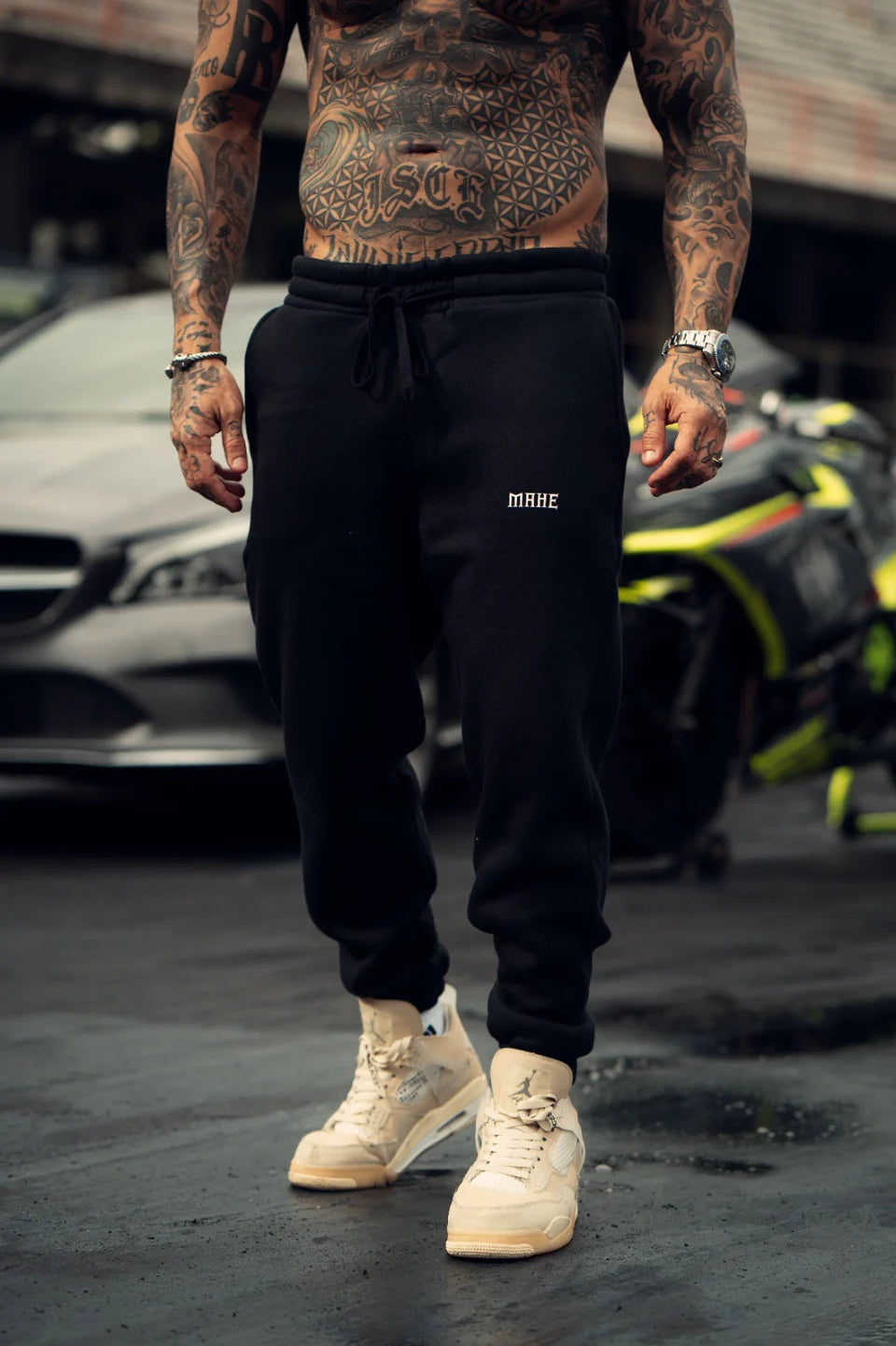 Calça Moletom Sense Black