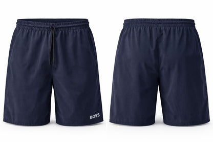 Shorts Praia- Marinho-Secagem rápida
