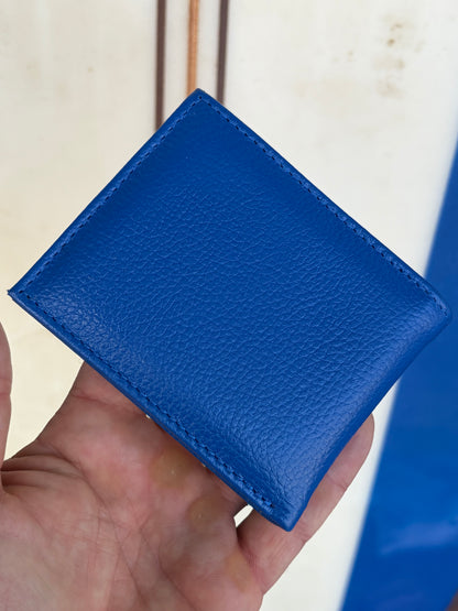 Carteira Mahe Blue Couro