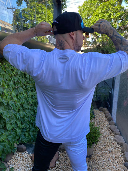 Camiseta Oversized FAS White