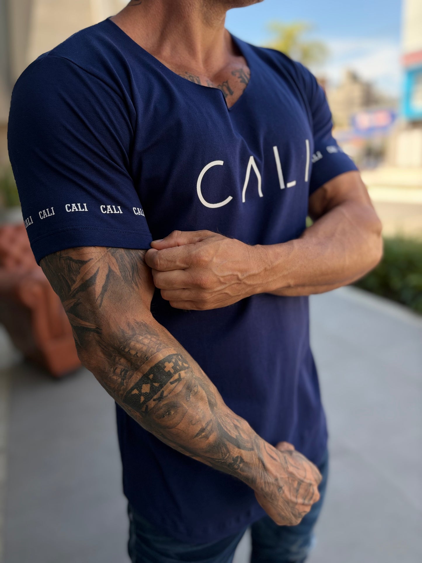 Camiseta Cali Navy Blue