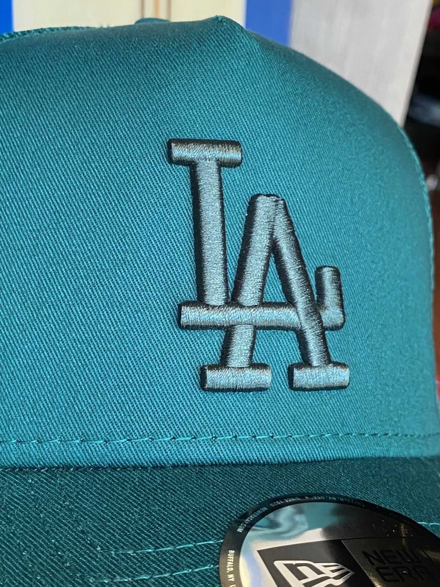 Boné New Era LA Eframe Truker Green