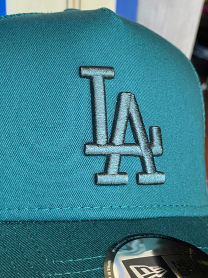 Boné New Era LA Eframe Truker Green