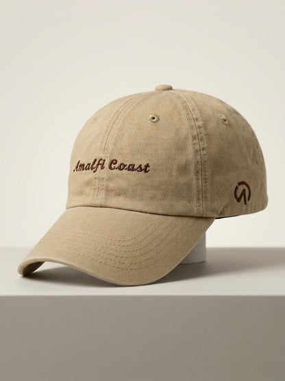 Boné Cosa Nostra Aba Curva Amalfi Coast Italia Bege