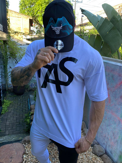 Camiseta Oversized FAS White