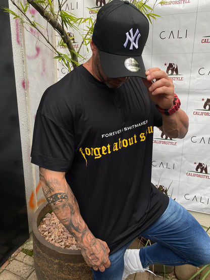 Camiseta Oversized Black Yellow