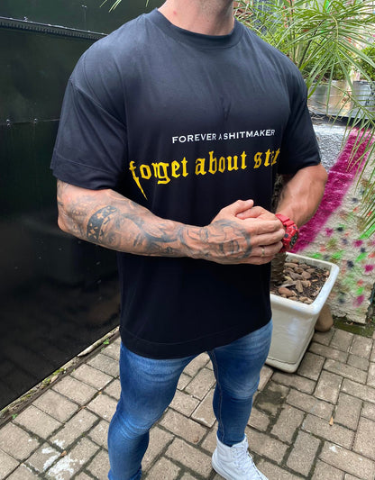Camiseta Oversized Black Yellow