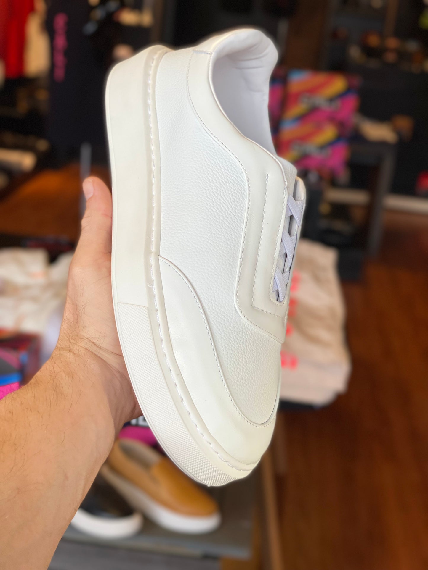 Tênis Cali White sem cadarço