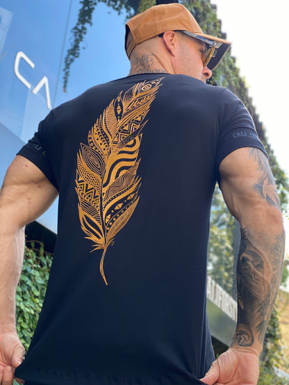 Camiseta Cali Feather Gold