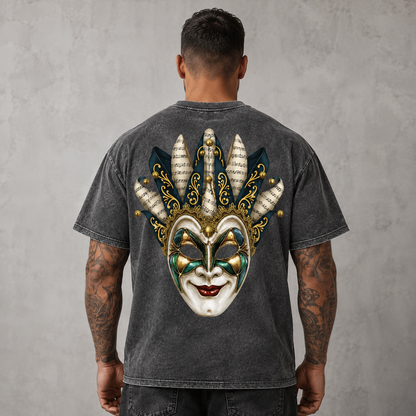 CAMISETA BORIS BREJCHA OVERSIZED PRETA ESTONADA AFTER