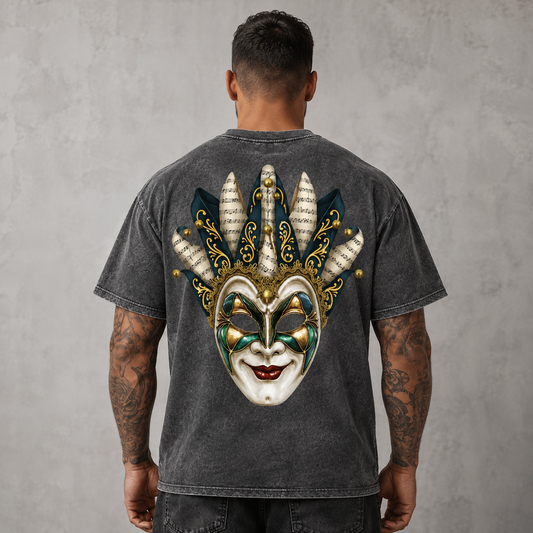 CAMISETA BORIS BREJCHA OVERSIZED PRETA ESTONADA AFTER