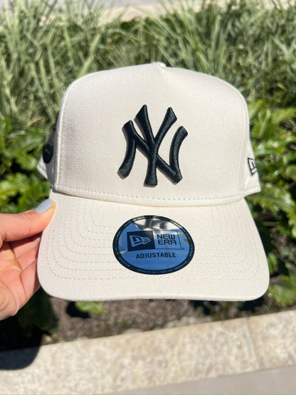 Boné New Era NY Eframe White