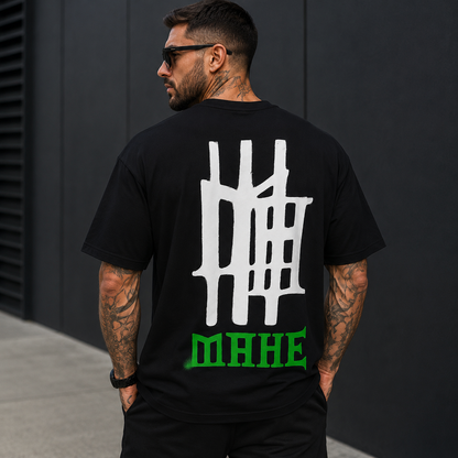 Camiseta Mahe Over Spray Paint White
