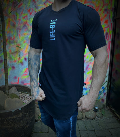 Camiseta Life Bae Alongada Black