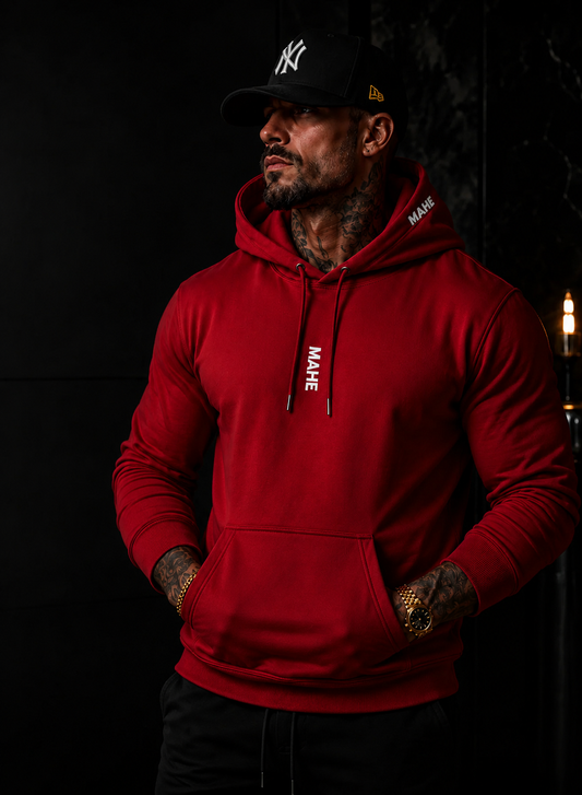 Moletom Mahe Essential Hoodie Red