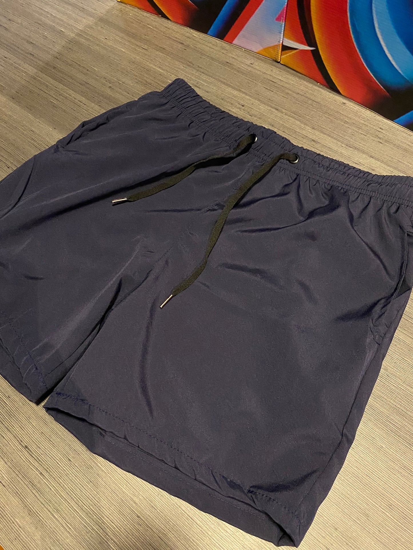 Shorts Praia- Marinho-Secagem rápida