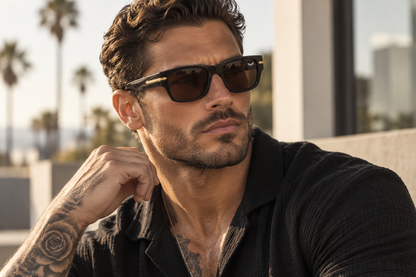 Óculos de sol Drop preto