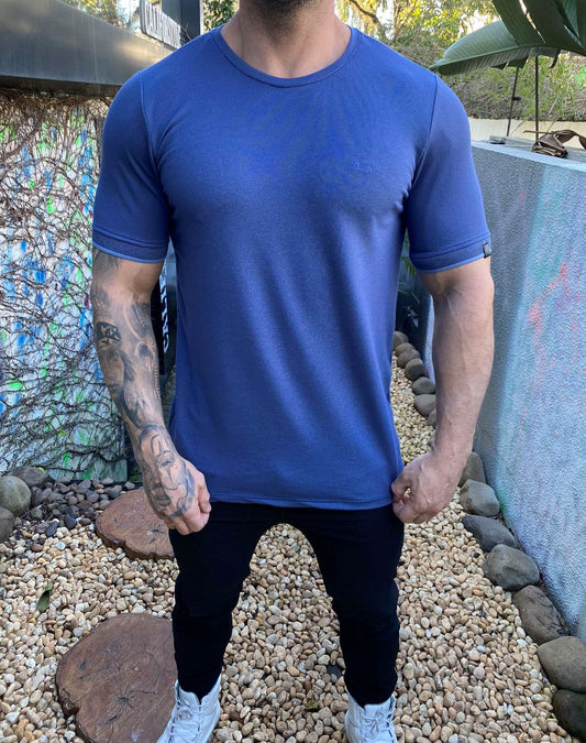 Camiseta Piquet Denim