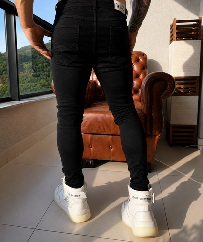 Calça Jeans Black Destroyer