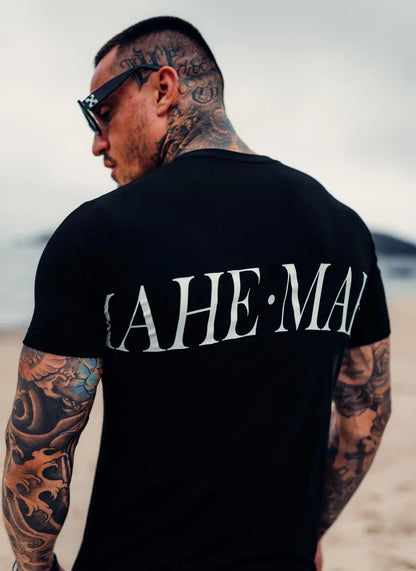 Camiseta Mahe Black White