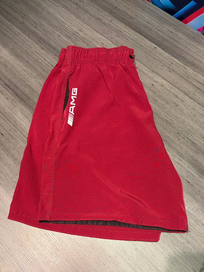 Shorts Praia AMG - Secagem rápida Red