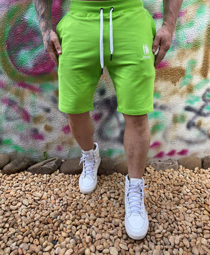 Bermuda Moletom Green Neon