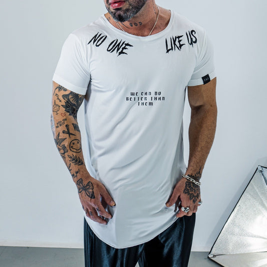 Camiseta No One - White