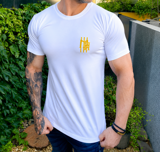 Camiseta Mahe White Yellow