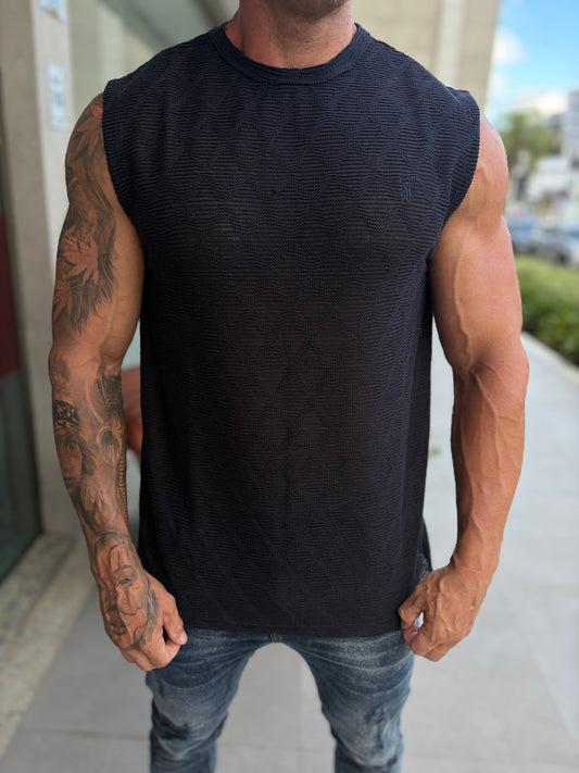 Regata Gola Tricot Losango